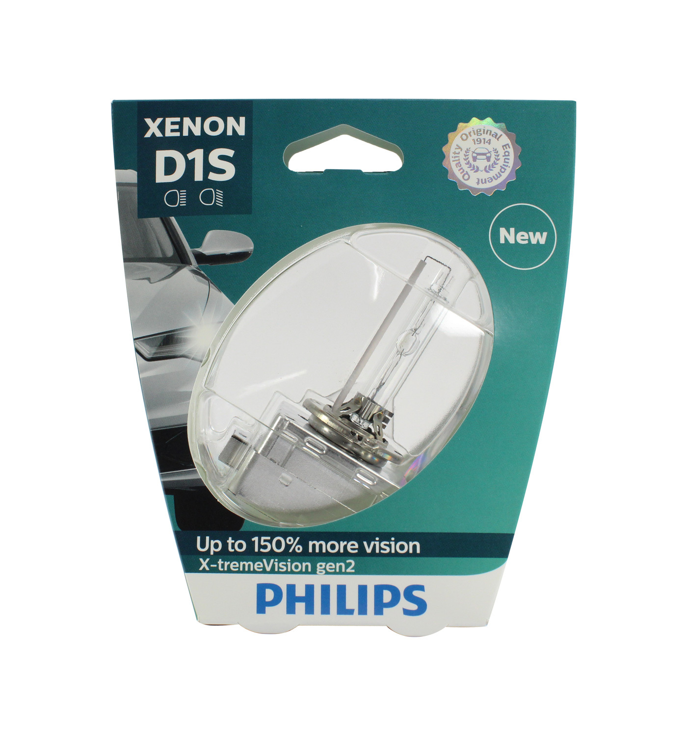 Genuine PHILIPS Xenon X-treme Vision Gen2 D1S 35W - Single HID ...