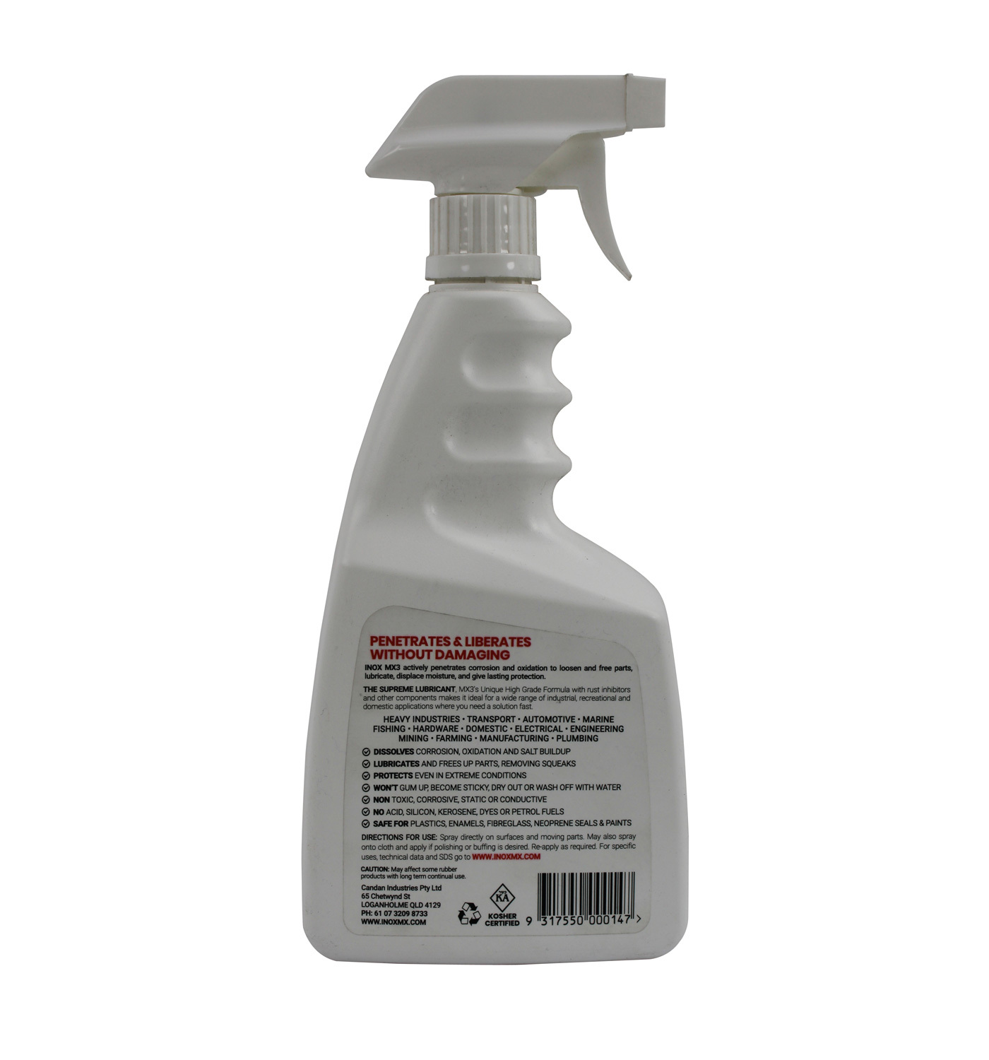 INOX MX3-750 Original Formula Lubricant Pump Bottle 750ml