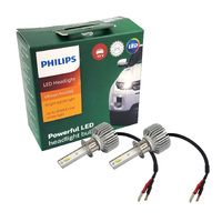 Genuine PHILIPS LED H1 Ultinon Pro1000 12v 6500K Cool White - Pair #11258U1000X2