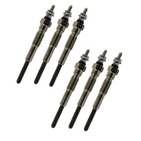 Pack Of 6 11V Diesel Glow Plugs Suits Landcruiser HZJ75 HZJ78 HZJ79 HZJ105 HDJ100 #19850-17020JNG