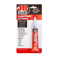 JB Weld SuperWeld Extreme 15g Maximum Control Super Glue Gel J-B Weld #33400