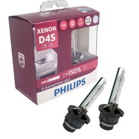 Genuine PHILIPS Xenon X-treme Vision 150 D4S 35W - Pair HID Headlight Bulbs #42402XV2X2