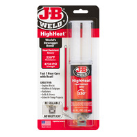 JB Weld High Heat Epoxy Glue Adhesive Syringe J-B Weld #50197