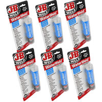 6 Pack Of JB Weld WaterWeld Specially Formulated Epoxy Putty Stick J-B Weld #8277x6