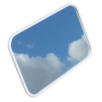 Fleet Rectangle Universal Mirror 210mm x 125mm #T120.